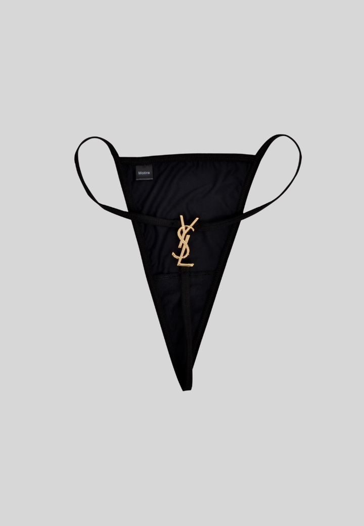 YSL Reworked Thong | Black