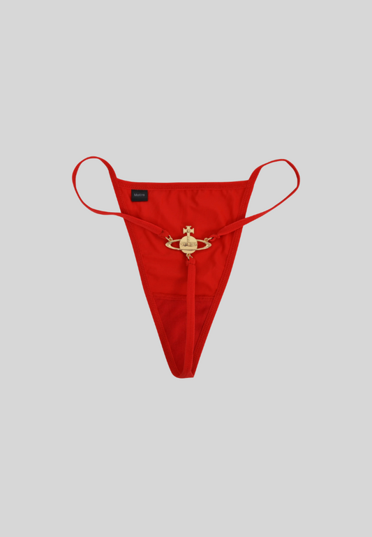 Vivienne Westwood Reworked Thong | Red