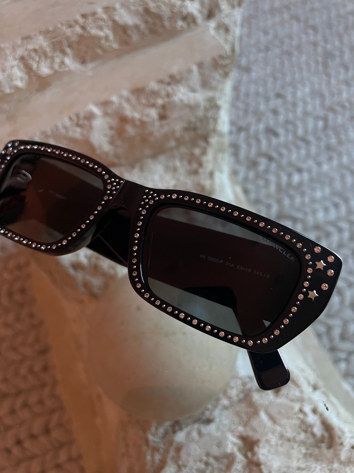 Moncler x Palm Angels Men's Crystal Encrusted Sunglasses