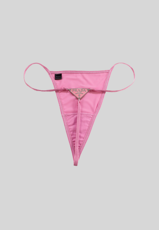 Prada Reworked Thong | Pink