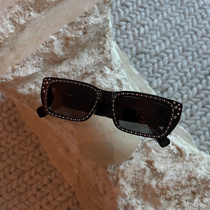 Moncler x Palm Angels Men's Crystal Encrusted Sunglasses