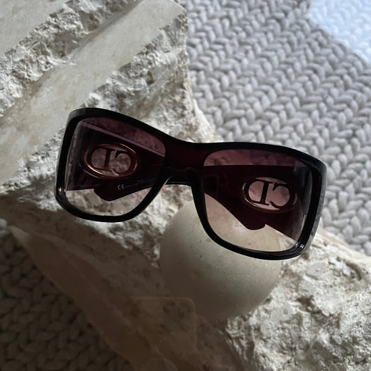 Christian Dior Flavour 1 Dark Brown Sunglasses