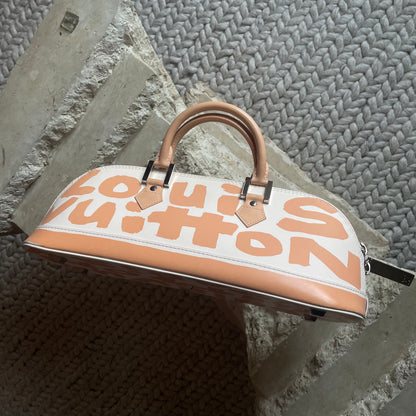 Louis Vuitton Graffiti Alma Horizontal Bag by Stephen Sprouse