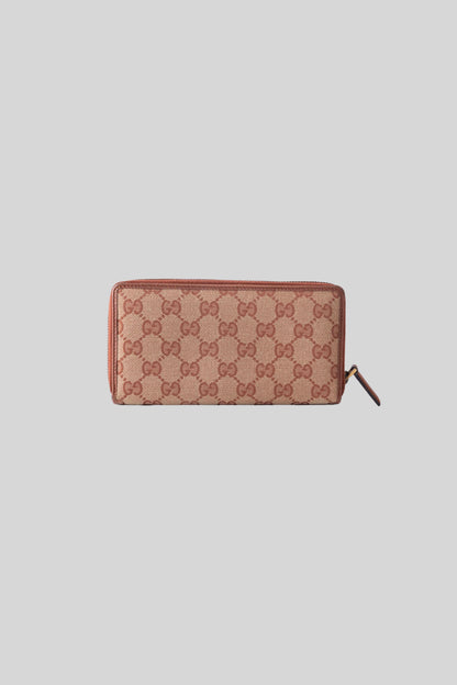 Gucci Monogram LA Dodges Zip Around Wallet