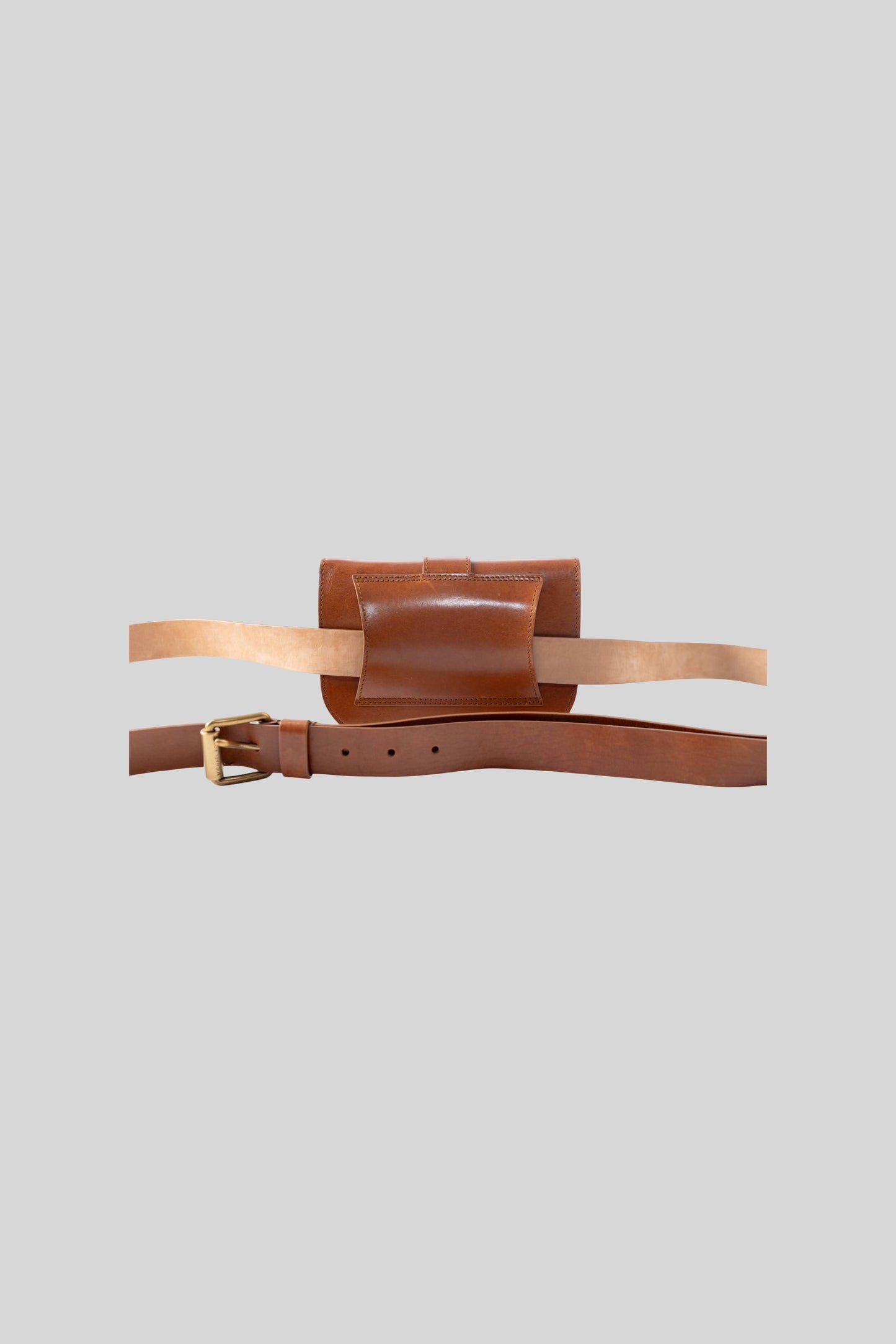 Michael Kors Leather Wrap Around Belt Bag