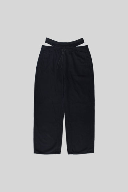 Alexander Wang Denim Track Pant Black