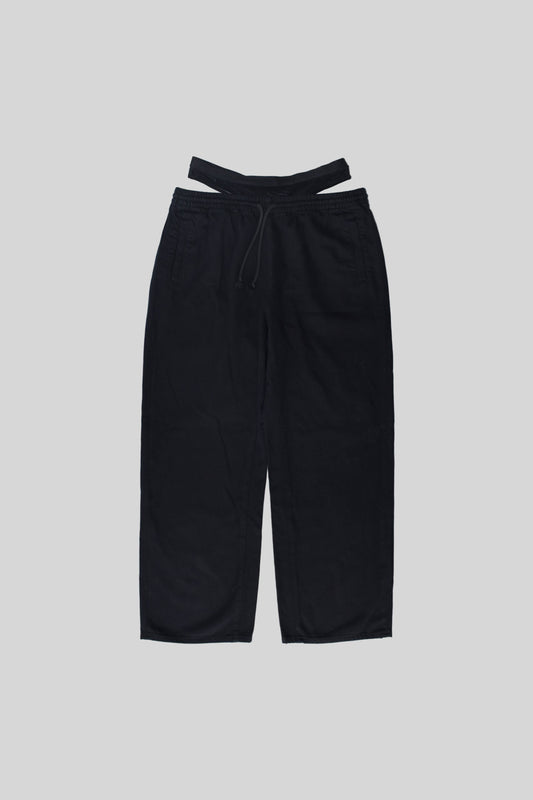 Alexander Wang Denim Track Pant Black