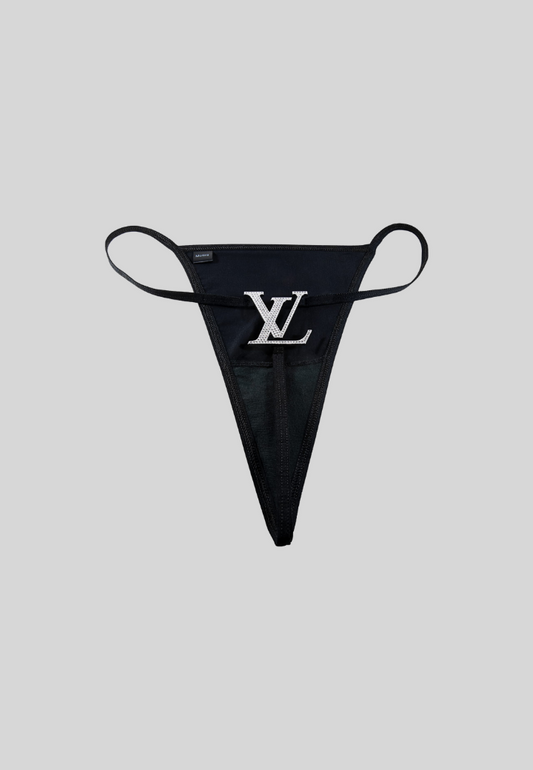 Louis Vuitton Reworked Thong | Black