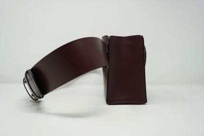 Boyy Burgundy Leather Deon Waist Bag