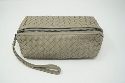 Bottega Veneta Intrecciato Weave Pouch w/ Strap