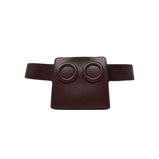 Boyy Burgundy Leather Deon Waist Bag