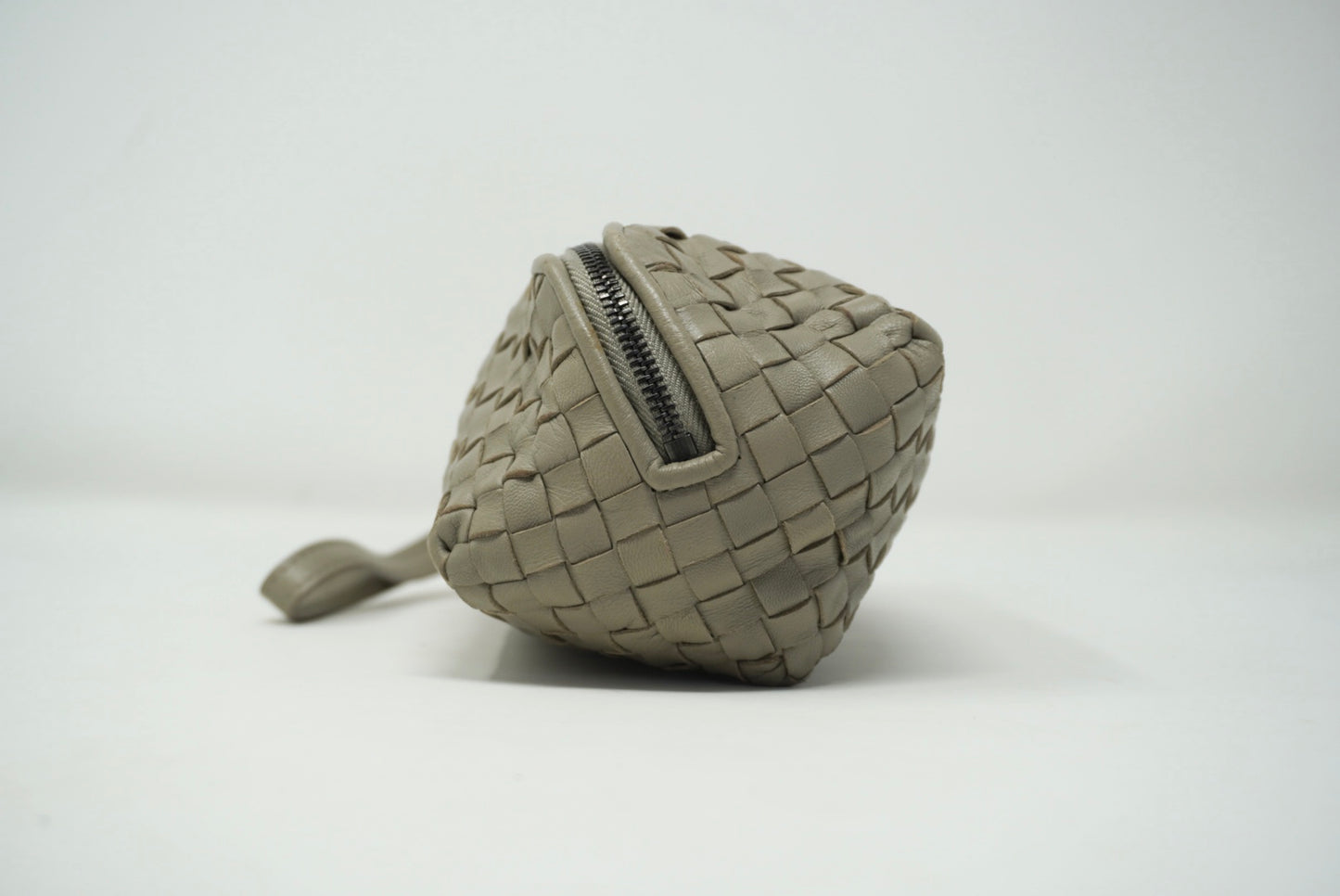 Bottega Veneta Intrecciato Weave Pouch w/ Strap