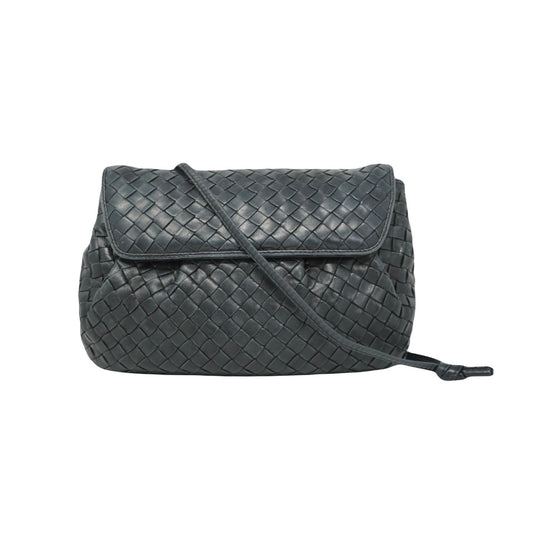 Bottega Veneta Intrecciato Weave Flap Pouch