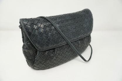 Bottega Veneta Intrecciato Weave Flap Pouch