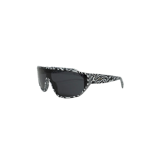 Celine Shield Black and White Sunglasses