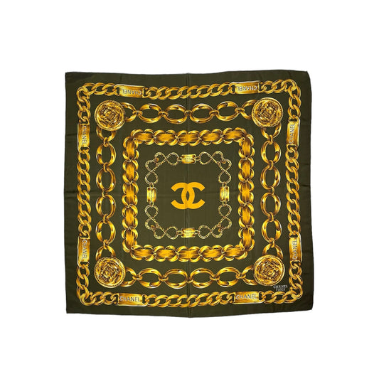 Chanel 31 Rue Cambon Silk Scarf