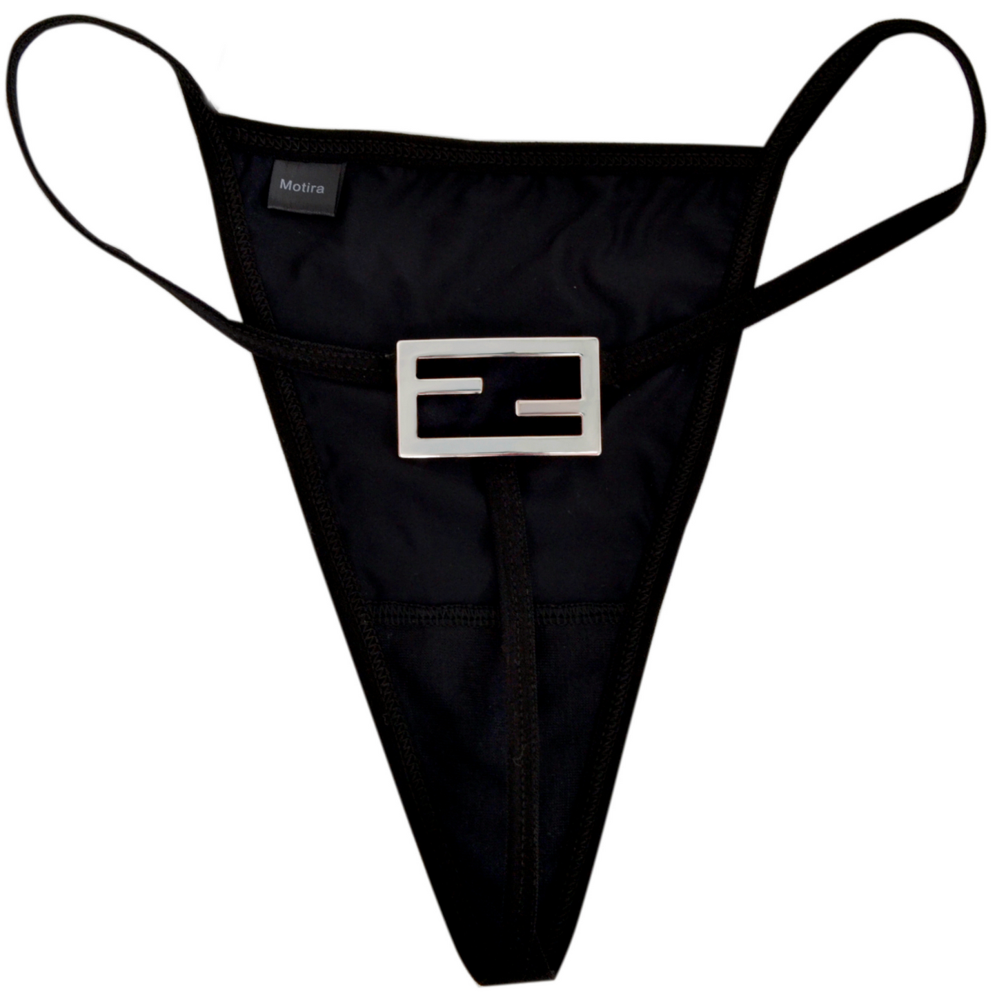 Fendi Reworked Thong | Black