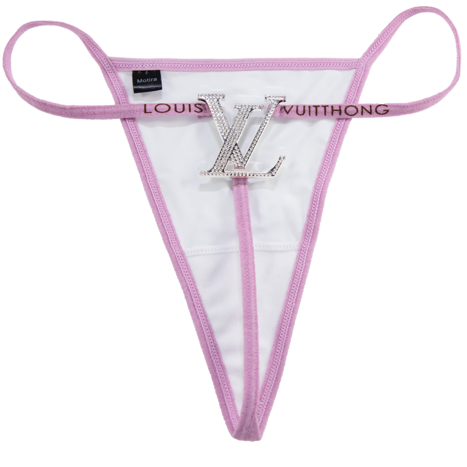 Louis Vuitton Clear Strap Bikini