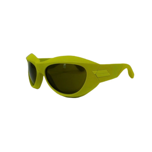 Bottega Veneta 63MM Sport Wrap Sunglasses | Green