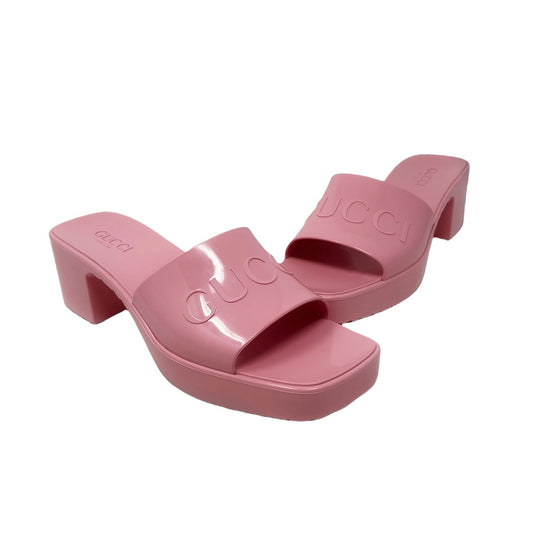 Gucci Rubber Slide Sandal