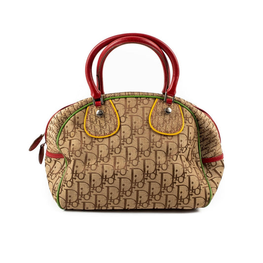 Christian Dior Monogram Rasta Bowler Handbag