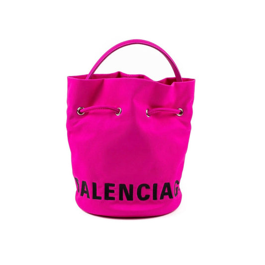 Balenciaga Wheel XS Drawstring Bucket Bag