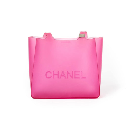 Chanel Pink Jelly Tote