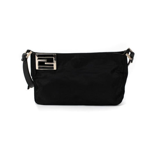 Fendi Black Nylon Shoulder Bag