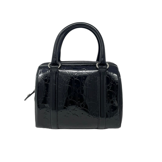 Dior Diorissimo Patent Leather Mini Boston Bag